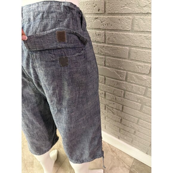 Sean John Men’s Flight Cargo Blue / Gray Wash Shorts Size 38 - Picture 11 of 14